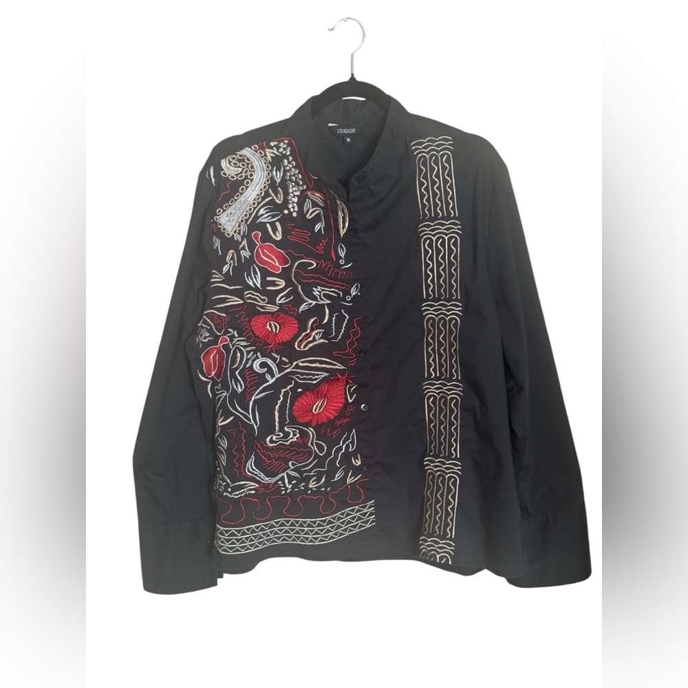 Lindor Black Shirt Size 16
